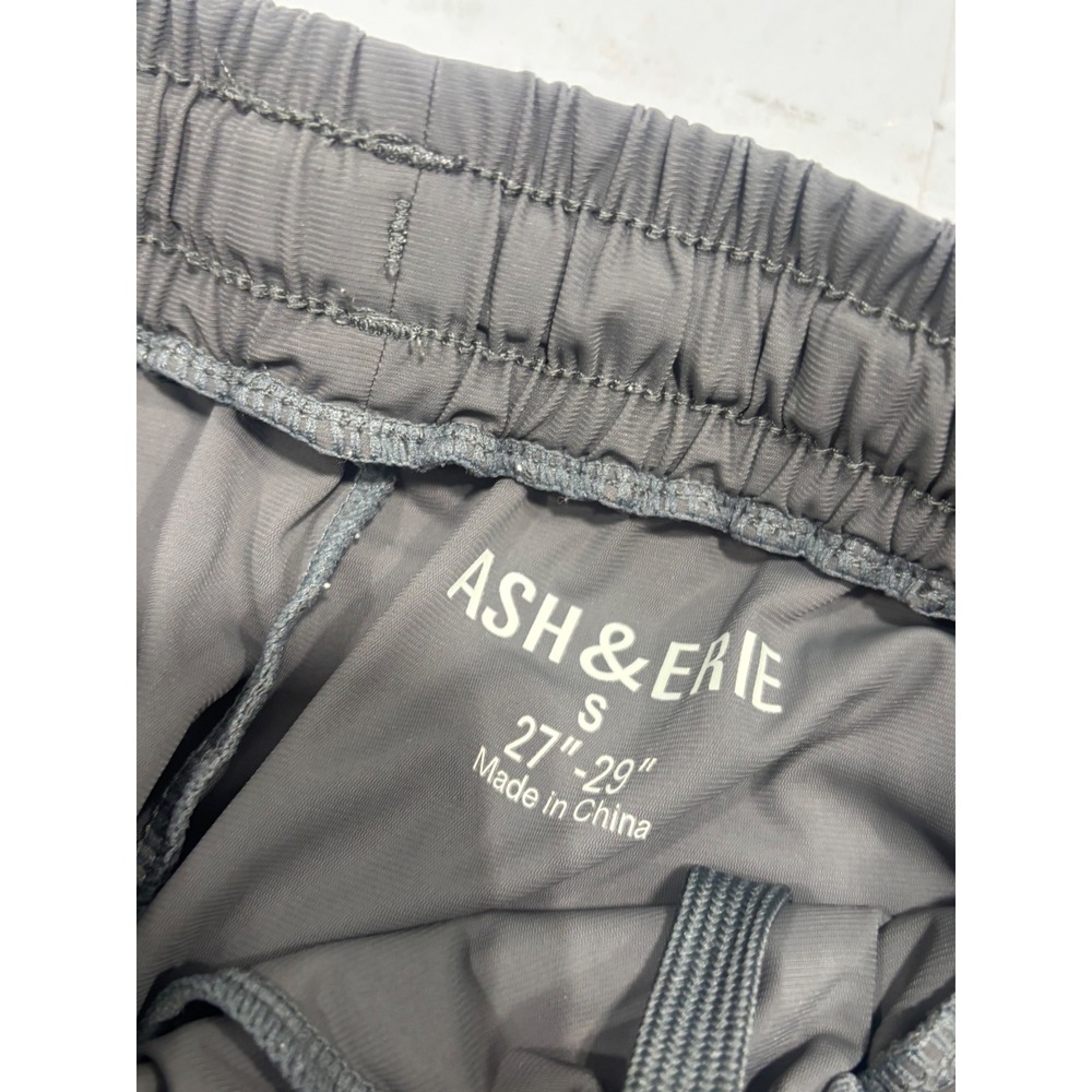 Ash & Erie Everyday Joggers Mens Small 27-29 Gray Tapered Athletic Pants Short - Picture 3 of 6